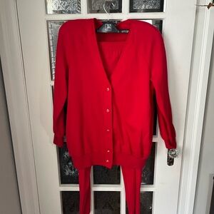 Women's Vintage 80’s 3-Piece Lounger Set | Vintage Active Wear | Size Large